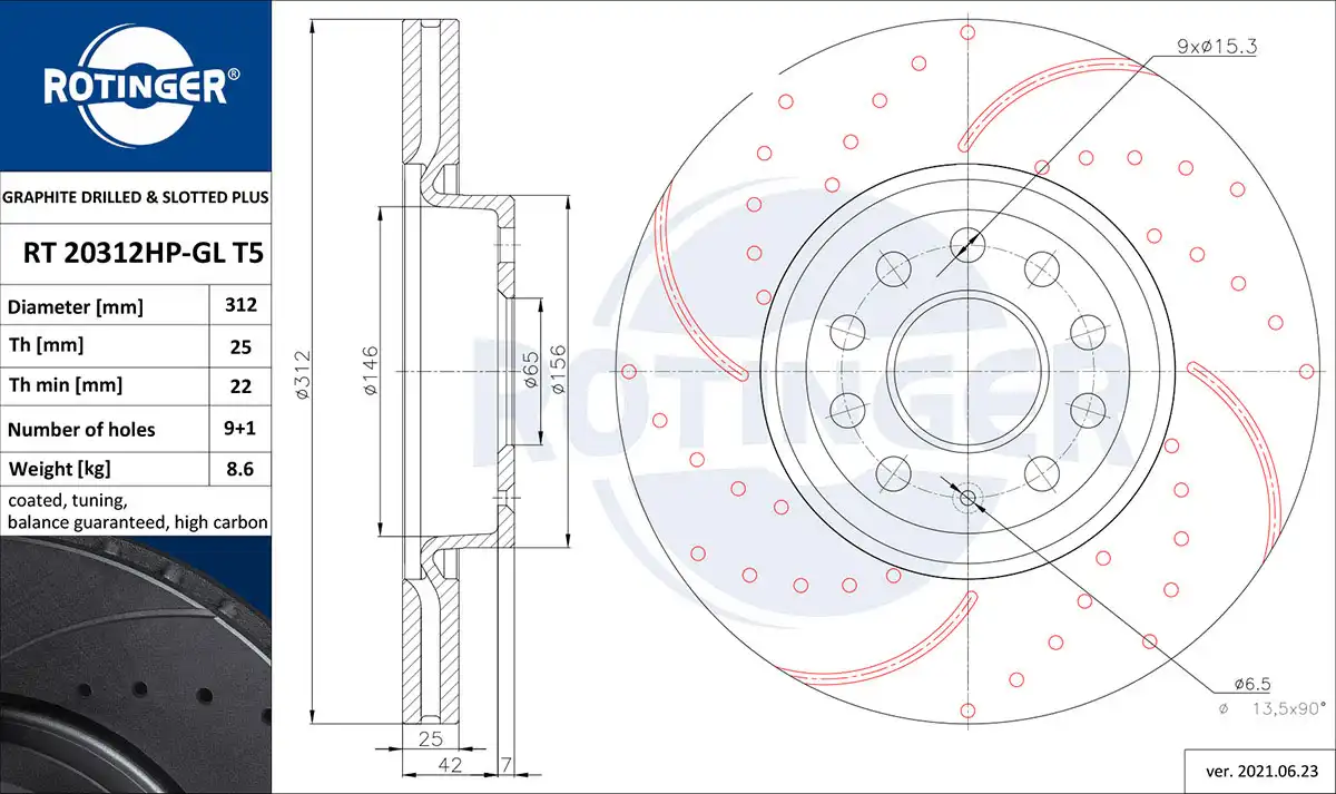 ROTINGER RT 20312HP-GL T5