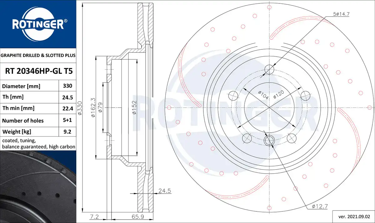 ROTINGER RT 20346HP-GL T5