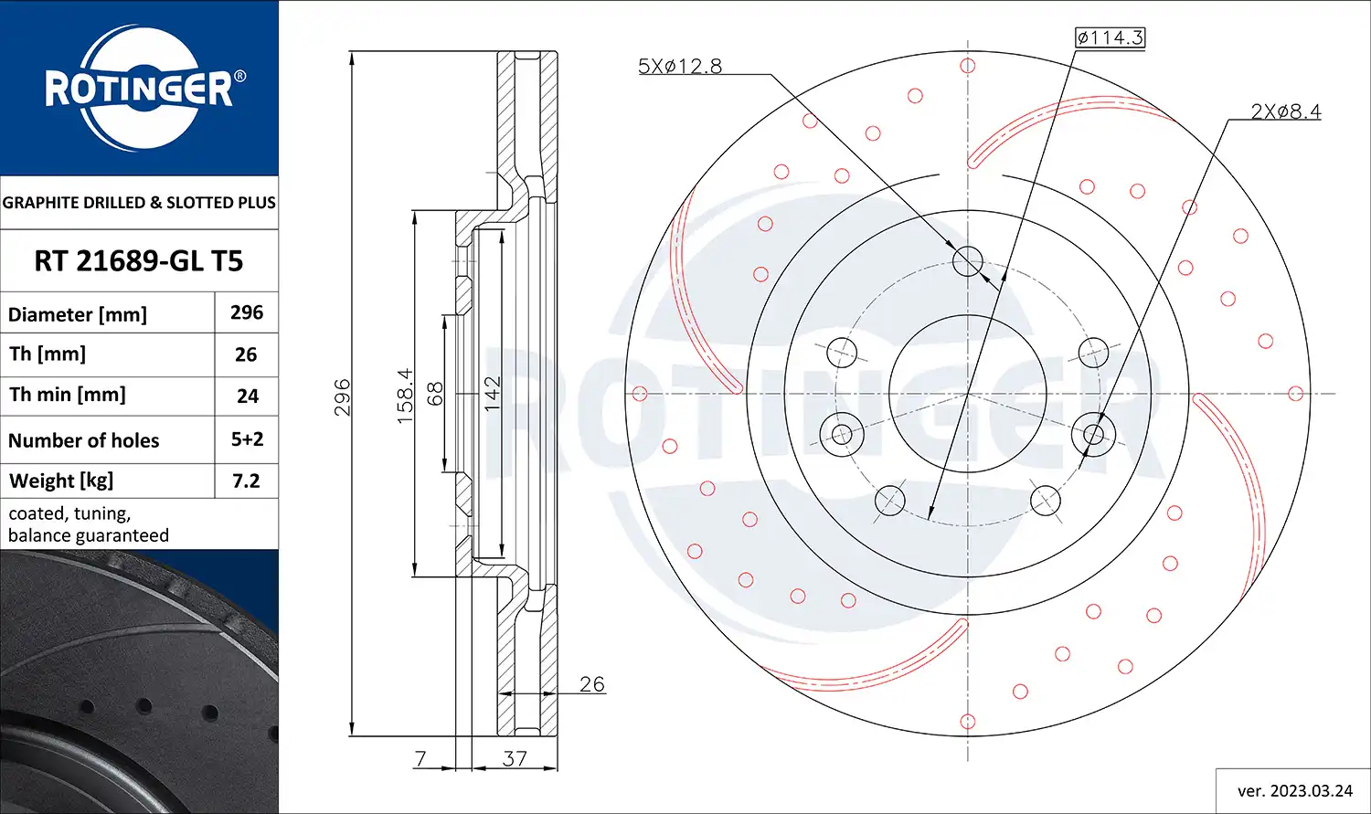 ROTINGER RT 21689-GL T5