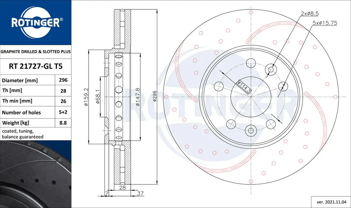 ROTINGER RT 21727-GL T5