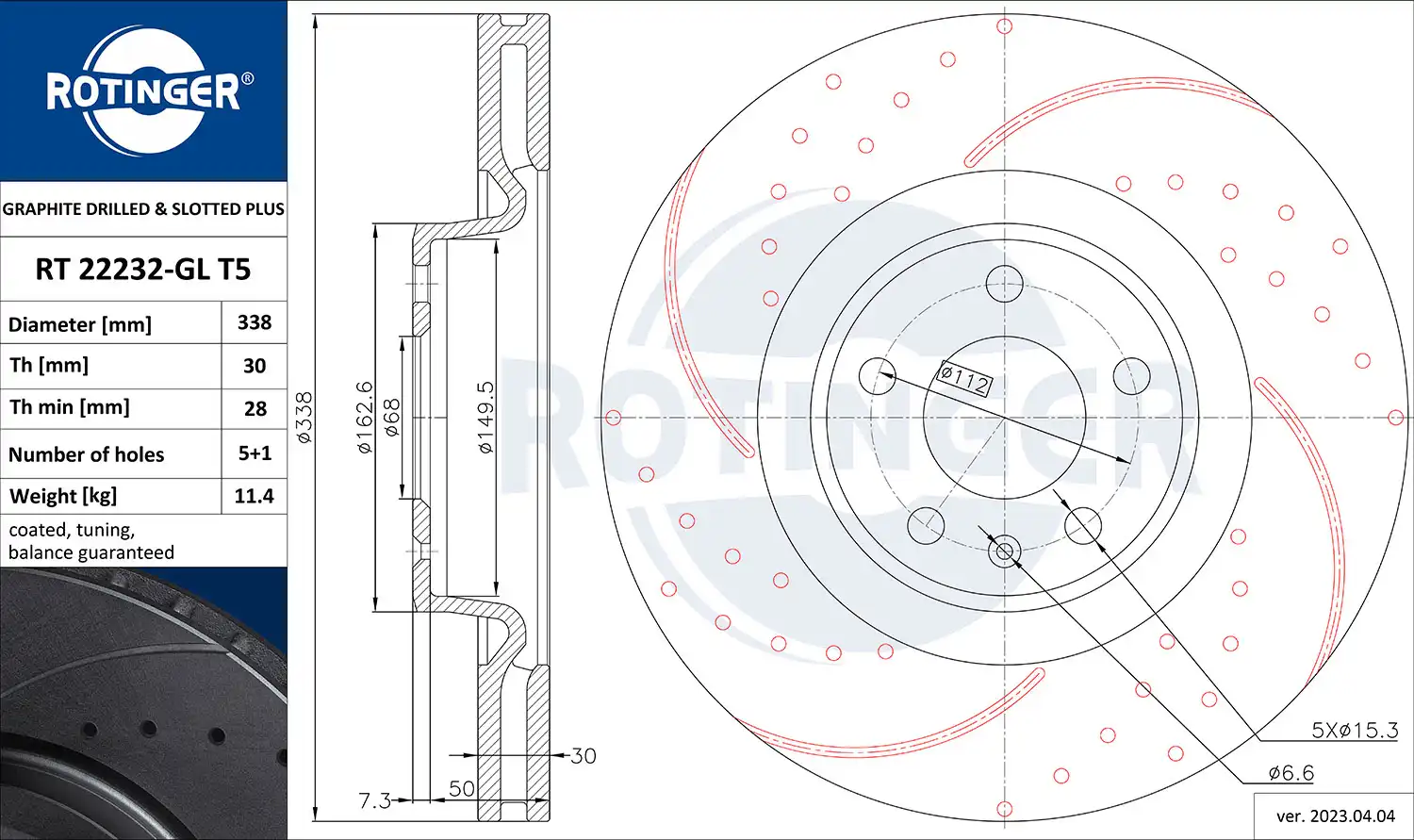 ROTINGER RT 22232-GL T5