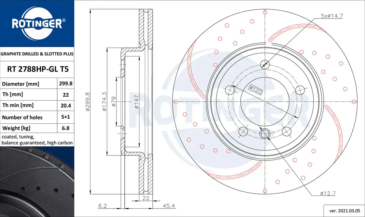 ROTINGER RT 2788HP-GL T5