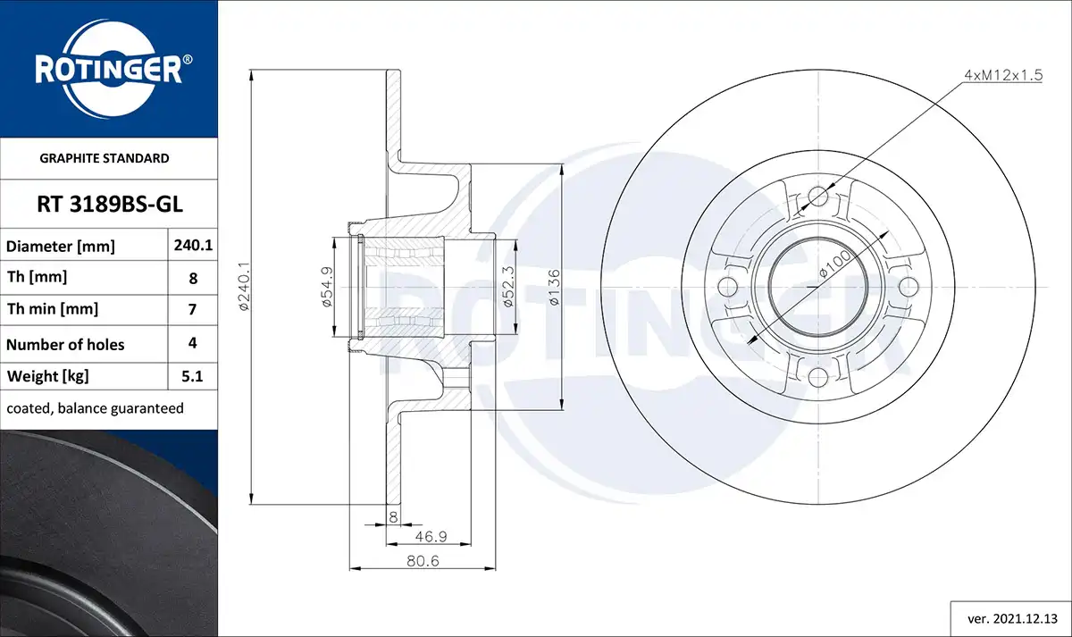 ROTINGER RT 3189BS-GL