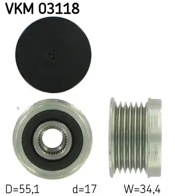 SKF VKM 03118