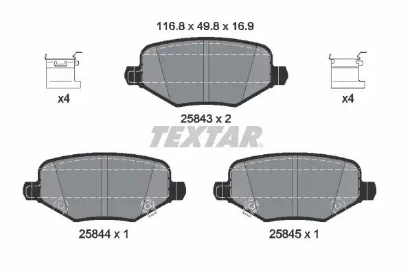 TEXTAR 2584301