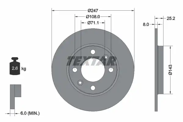 TEXTAR 92055003