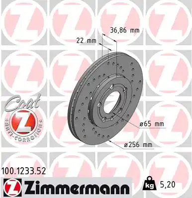 ZIMMERMANN 100.1233.52