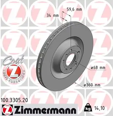 ZIMMERMANN 100.3305.20