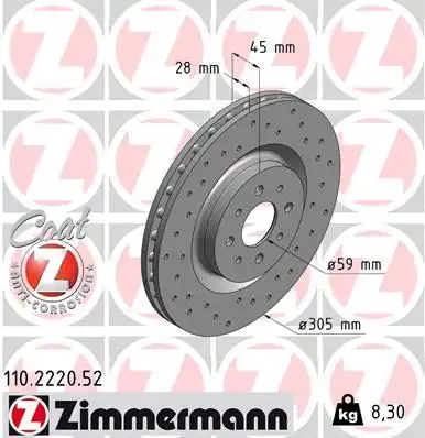 ZIMMERMANN 110.2220.52