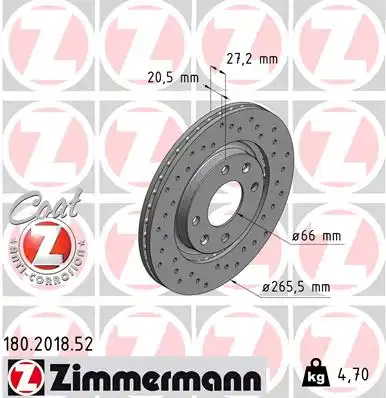 ZIMMERMANN 180.2018.52