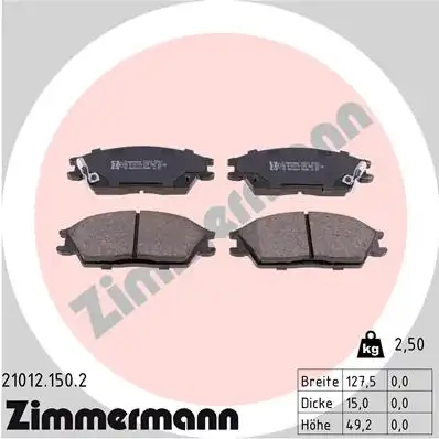 ZIMMERMANN 21012.150.2