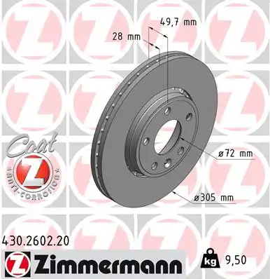 ZIMMERMANN 430.2602.20