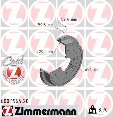 ZIMMERMANN 600.1964.20