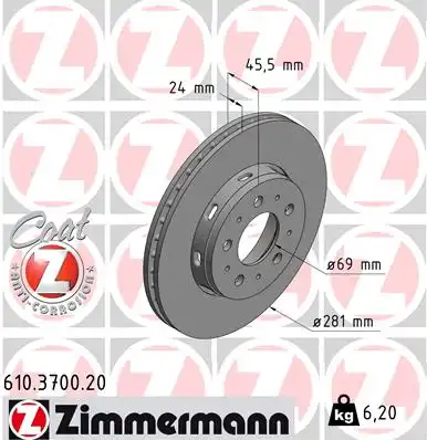 ZIMMERMANN 610.3700.20