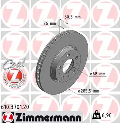 ZIMMERMANN 610.3701.20