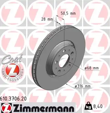 ZIMMERMANN 610.3706.20