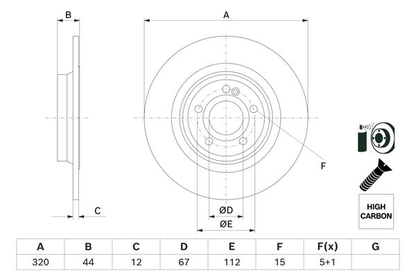 BOSCH 0 986 479 F13
