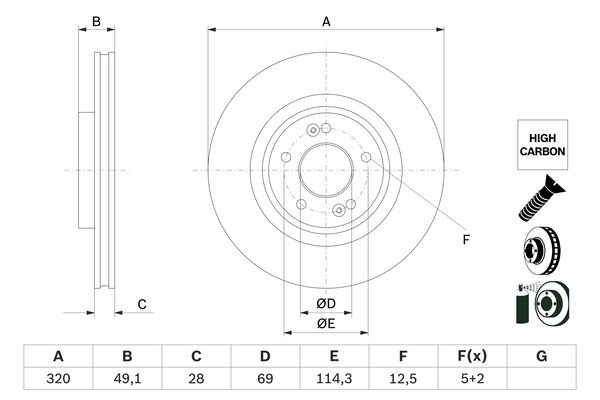BOSCH 0 986 479 F35