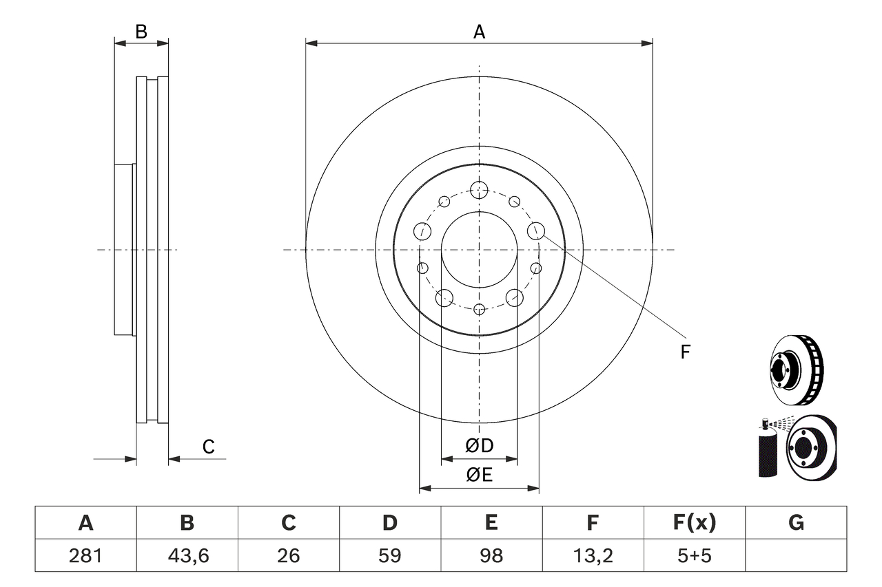 BOSCH 0 986 479 J45