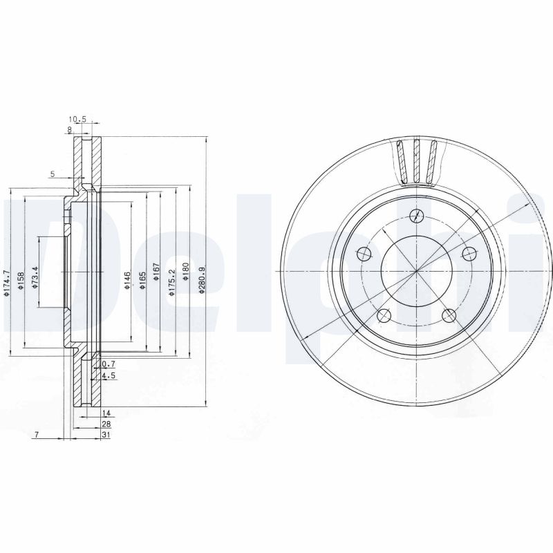 DELPHI BG3715