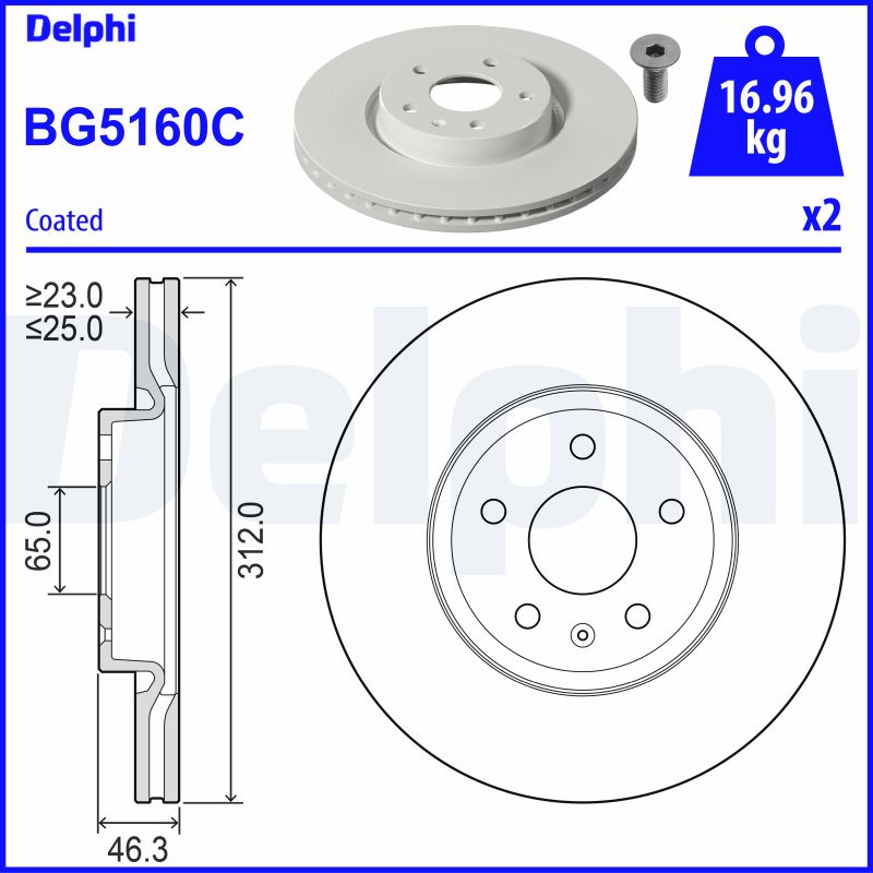 DELPHI BG5160C