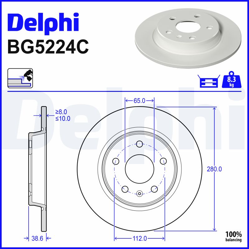 DELPHI BG5224C