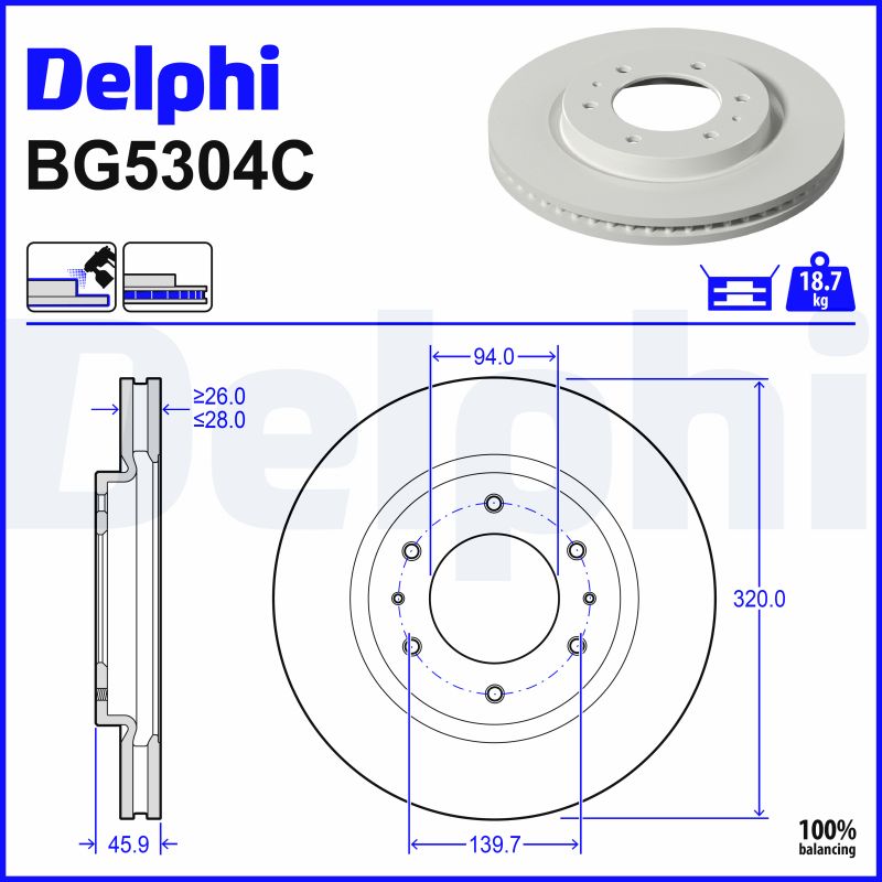 DELPHI BG5304C