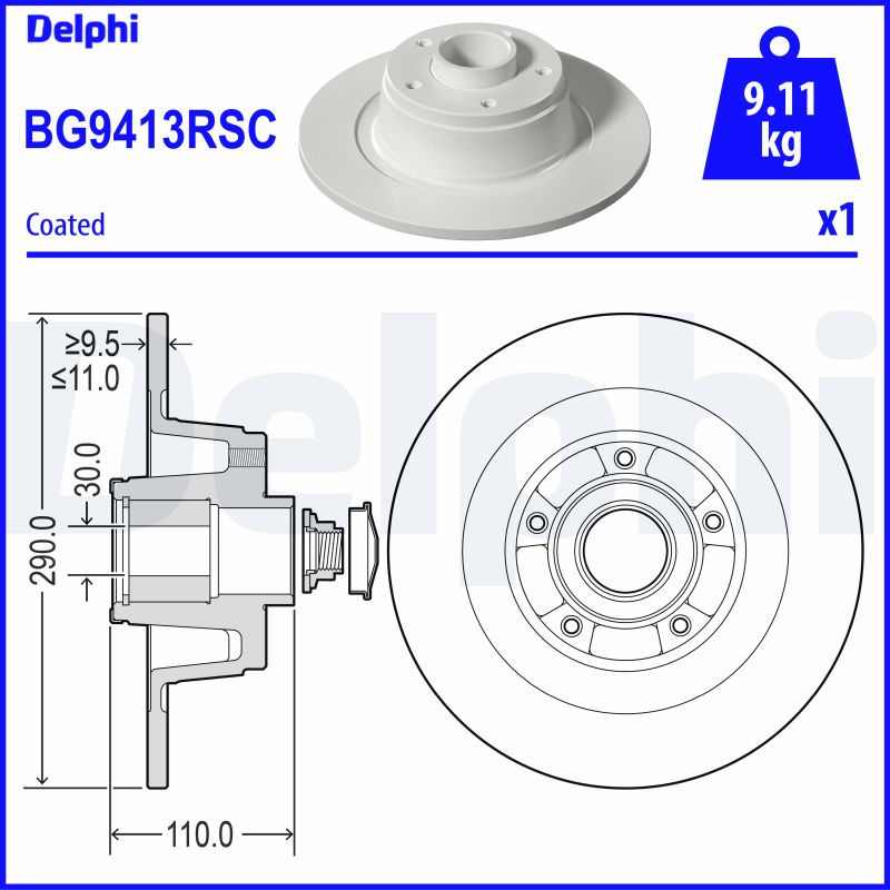 DELPHI BG9413RSC