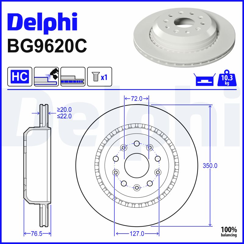 DELPHI BG9620C