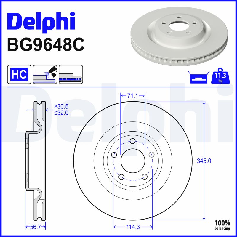 DELPHI BG9648C