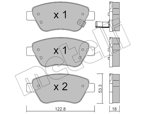 METELLI 22-0321-2