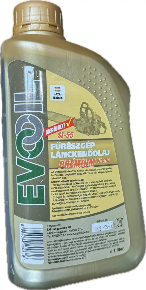 FŰRÉSZ LÁNCOLAJ PR.ISO VG 150 1L