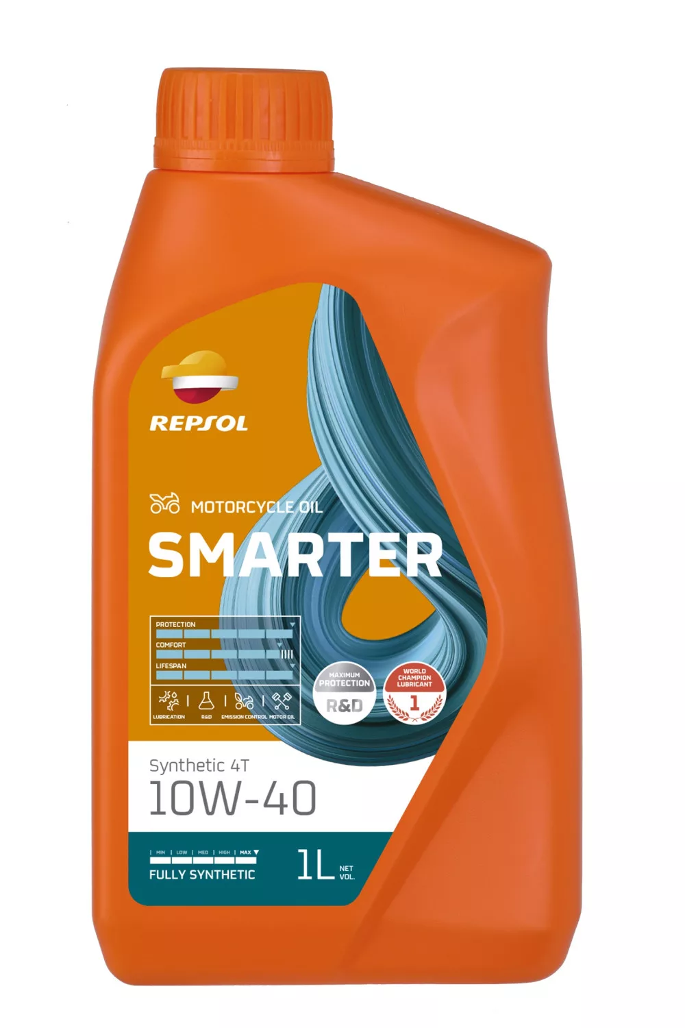 REPSOL SMARTER SYNT 4T 10W-40 1L