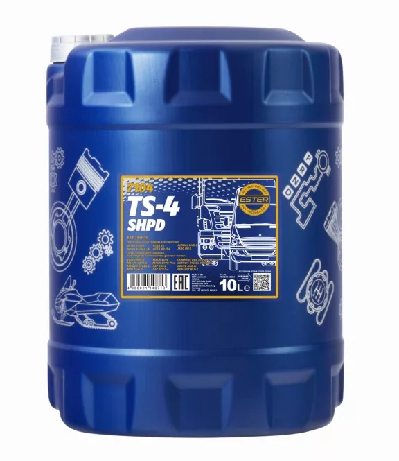 MANNOL 7104 SHPD TS-4 EXTRA 15W40 208L